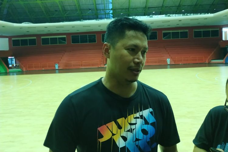 Pelatih tim nasional bola basket putra Indonesia, Wahyu Widayat Jati.