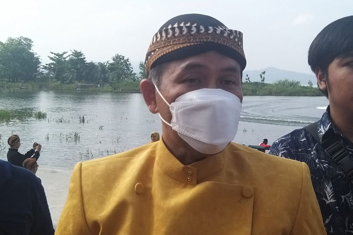 Bupati Wonogiri Joko Sutopo dalam salah satu kesempatan.
