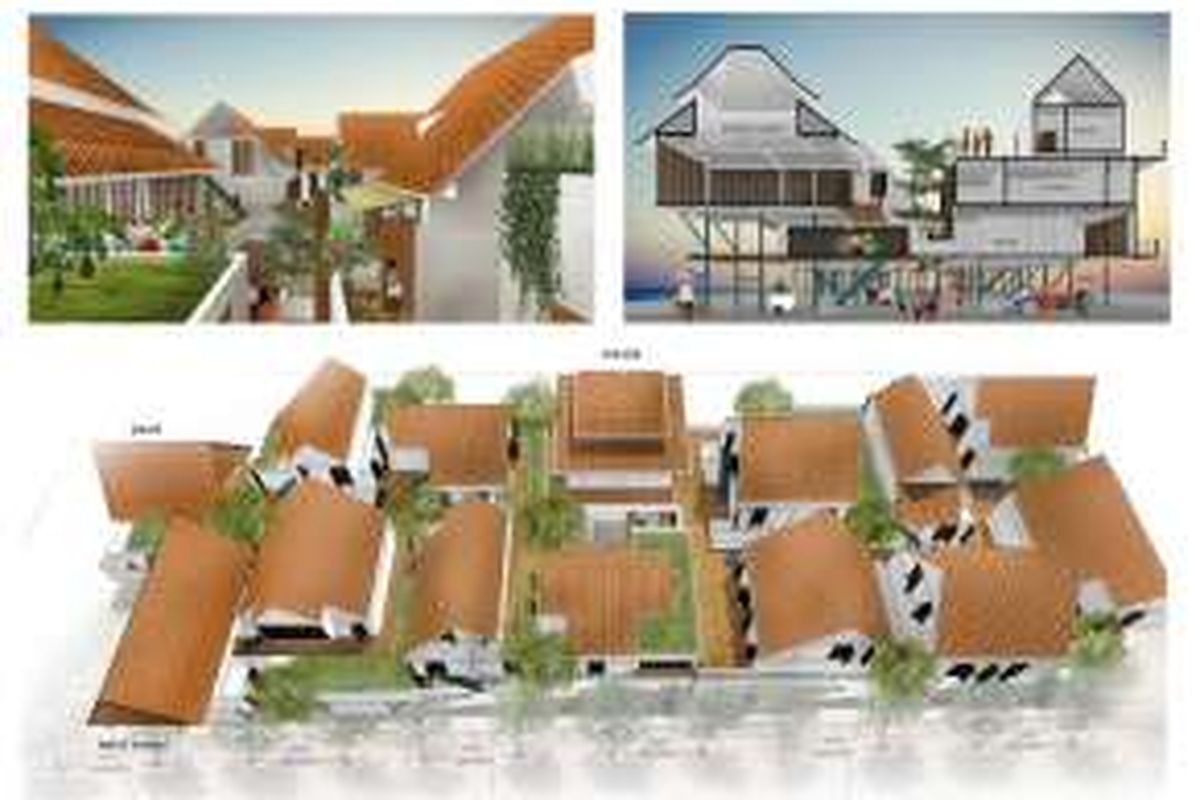 Desain Kampung Akuarium