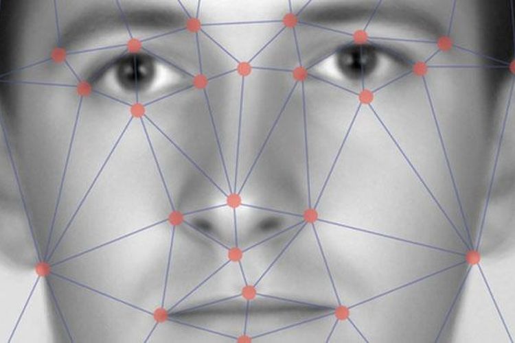 ilustrasi facial recognition