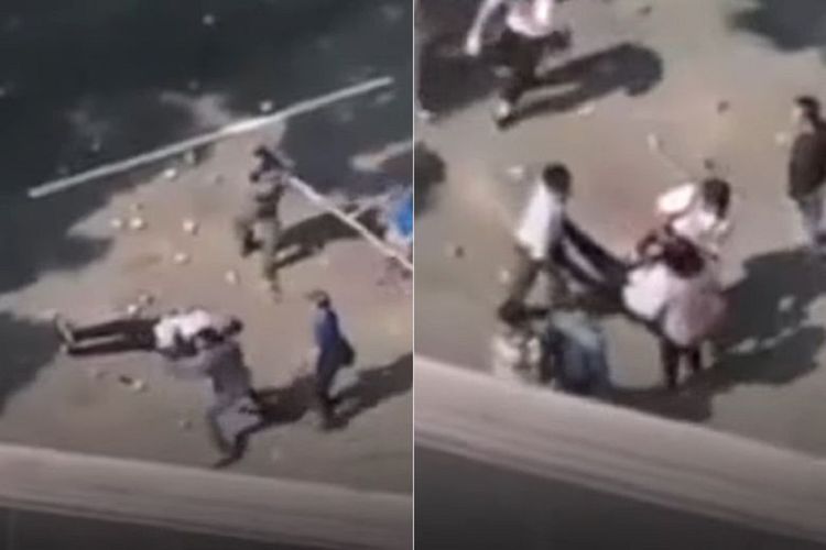 Potongan rekaman yang beredar di YouTube memperlihatkan seorang pria roboh setelah kepalanya dihantam batu bata dalam kerusuhan di Hong Kong. Pria itu tewas sehari kemudian, dengan polisi pada Sabtu pekan ini menyatakan (14/12/2019), mereka menangkap lima orang remaja.