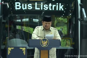 Prabowo Resmikan Pabrik VKTR Magelang, Produksi Bus & Truk Listrik
