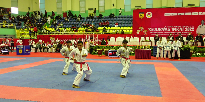 Melalui kejuaraan nasional (kejurnas)bertajuk ALT Cup IV 2022, perguruan bela diri karate Institut Karate-Do Indonesia (Inkai) mencari calon atlet nasional.