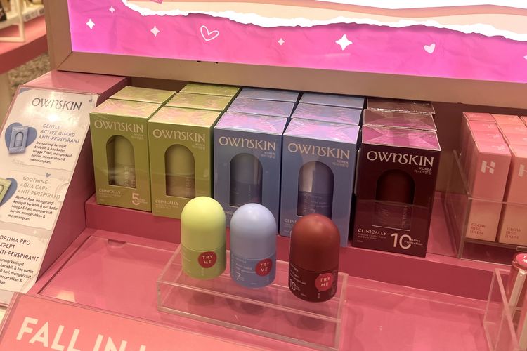 Ownskin menghadirkan rangkaian antiperspirant skin barrier yang diklaim sebagai yang pertama di Indonesia. 