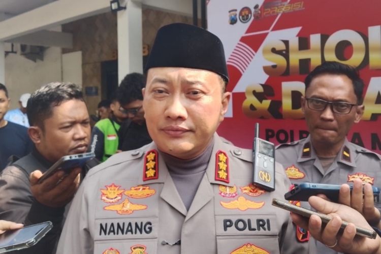 Kapolresta Malang Kota, Kombes Pol Nanang Haryono. 
