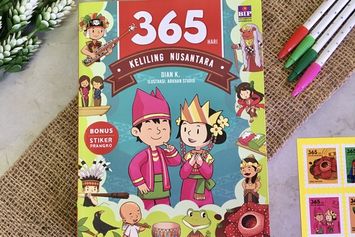Mengajak Anak Keliling Indonesia Hanya dengan Satu Buku