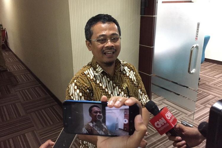 Wakil Ketua Badan Kehormatan DPRD DKI Oman Rohman di lantai 3, Gedung DPRD DKI, Jakarta Pusat, Selasa (5/11/2019).