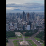 Ramai soal Gunung Gede Terlihat Jelas dari Jakarta, Benarkah Kualitas Udara Membaik?
