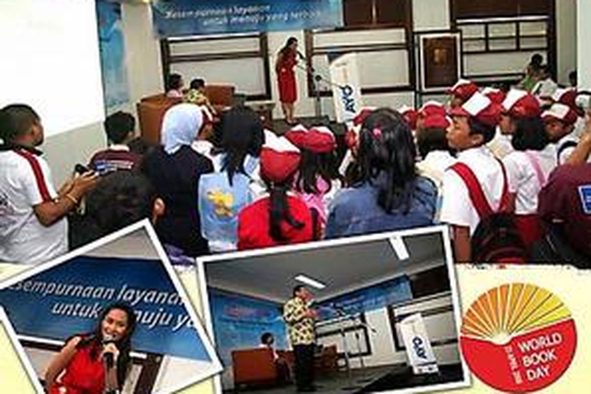 Di hari Sabtu dan Minggu, World Book Day bisa untuk semua kalangan usia dan alternatif pengisi waktu luang 