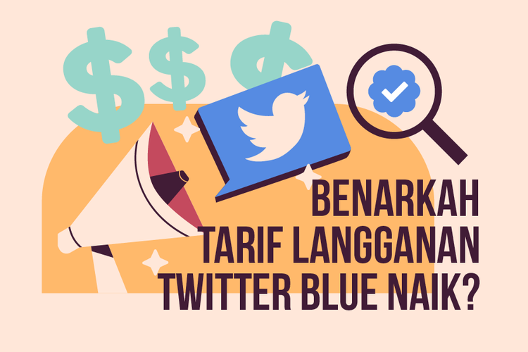 Benarkah Tarif Langganan Twitter Blue Naik?