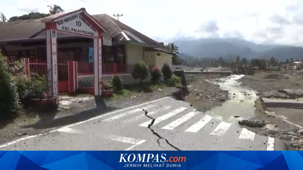 Terancam Longsor Pascabencana Padang, SDN 10 Lambung Bukit Terpaksa Kosongkan Dua Kelas