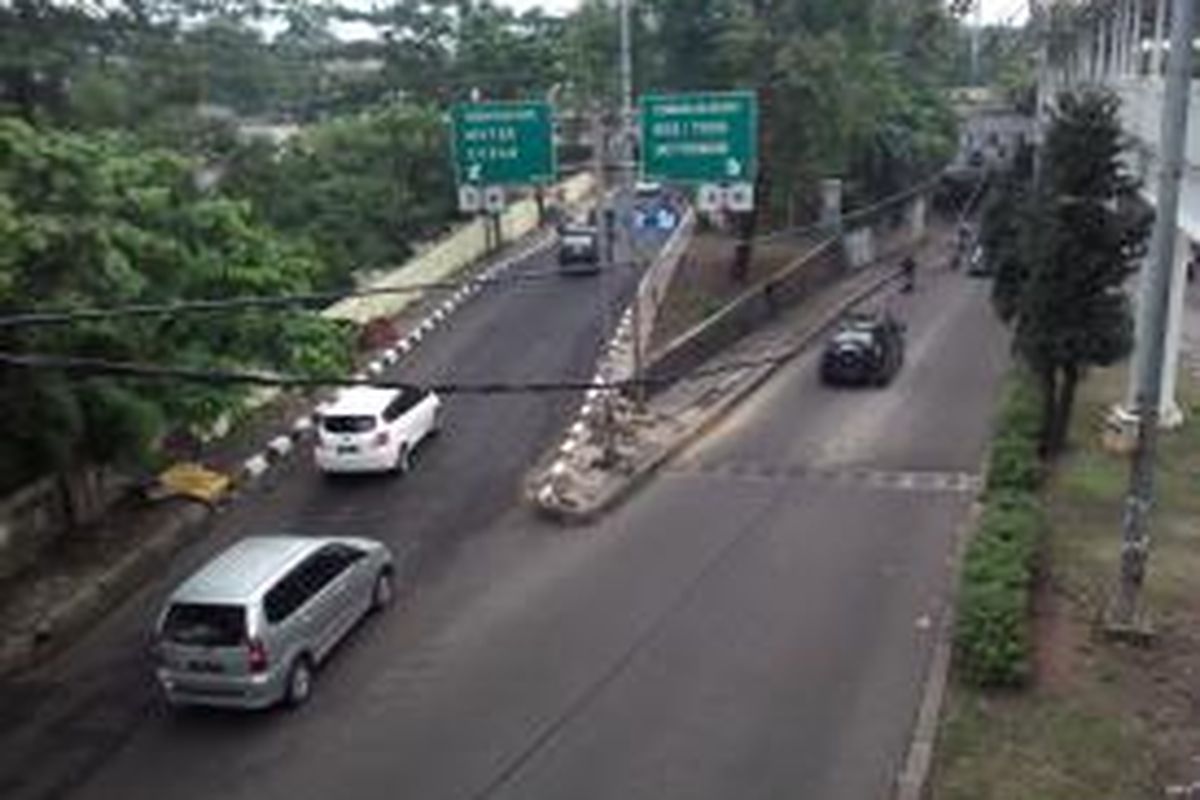 Jalan Tambak, Manggarai, sudah dibuka pada Jumat (23/1/2015). Jalan ini telah ditutup sejak Juni 2013.