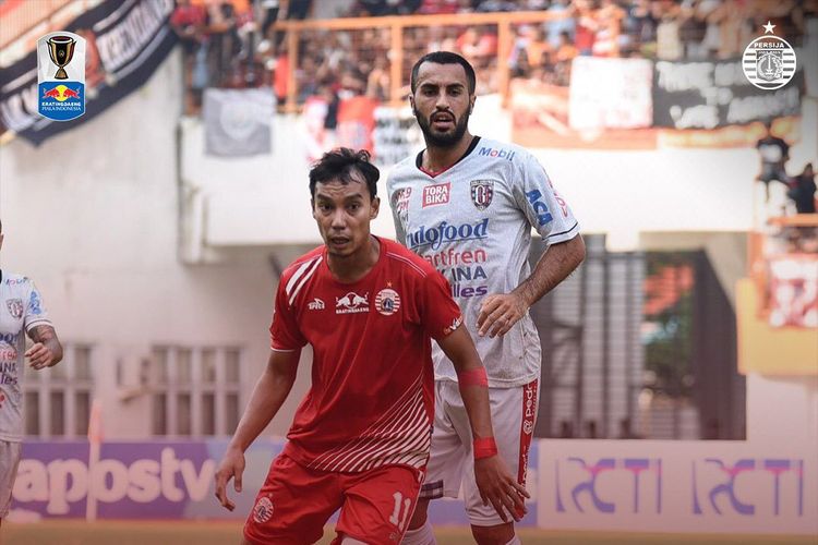 Pertandingan leg kedua babak 8 besar Kratingdaeng Piala Indonesia 2019 Persija Vs Bali United, di Stadion Wibawa Mukti, Cikarang, Minggu (5/5/2019).