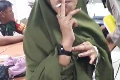 Wanita Pencopet di Masjid Al Jabbar yang Videonya Viral Sambil Merokok, Ditangkap tapi Tak Ditahan