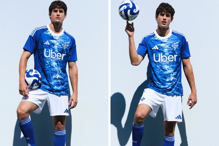 Jersey Como 1907 karya Didit Hediprasetyo menampilkan keindahan Danau Como dengan sentuhan seni. Simak detailnya berikut ini.