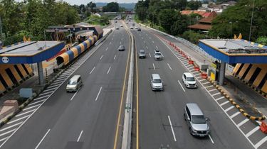 Arus Balik, Jasa Marga Berlakukan One Way Lokal di Tol Semarang KM 425–422