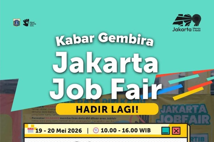 Jakarta Job Fair Kembali Digelar 19–20 Mei 2026 di Jakarta Utara