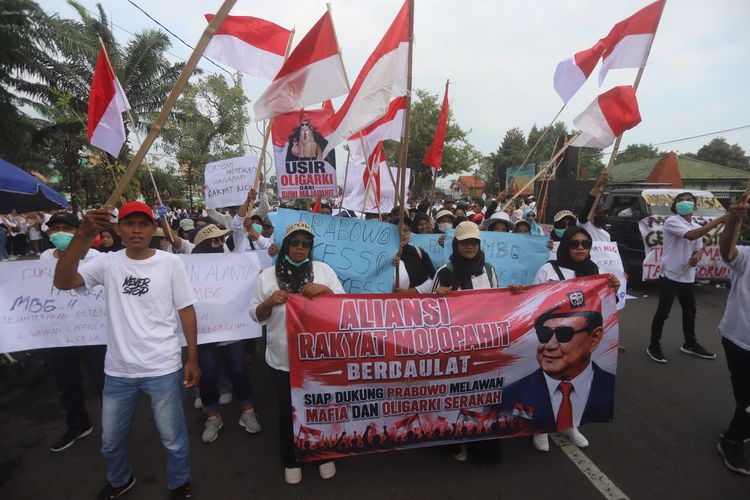 Demo Dukung MBG di Mojokerto, Relawan SPPG Ungkap Sulit Bayar Cicilan jika SPPG Tak Beroperasi