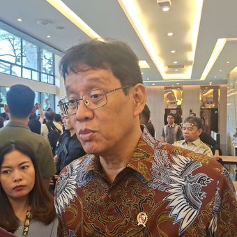 Menteri Keuangan Purbaya Yudhi Sadewa di Kemenko Perekonomian, Jakarta, Selasa (26/5/2026)