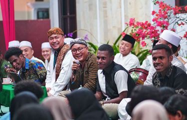 Santri Pesantren Cipasung Tasikmalaya Doa Bersama untuk Papua
