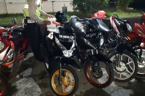Razia Balap Liar di Ambon, 14 Motor Disita Polisi dalam Seminggu