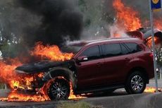 Ford Everest Terbakar Saat Diuji Jurnalis