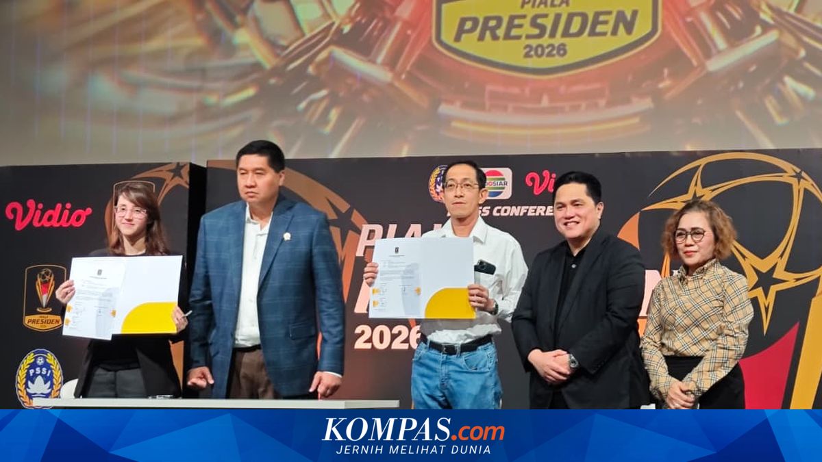 Piala Presiden 2026 Bergulir 25 Juli, Diikuti 8 Tim dari 4 Negara