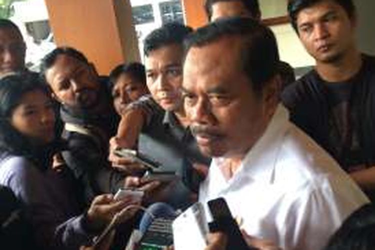 Jaksa Agung M Prasetyo usai Rapat Koordinasi Khusus Tingkat Menteri di Kementerian Politik, Hukum, dan Keamanan, Jakarta, Selasa (29/11/2016).