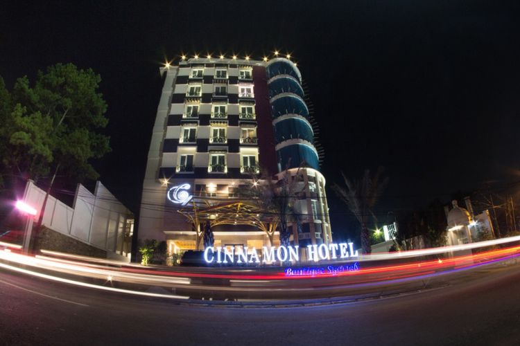 Hotel Cinnamon Boutique Syariah yang berlokasi di Jalan Setiabudi, Kota Bandung.