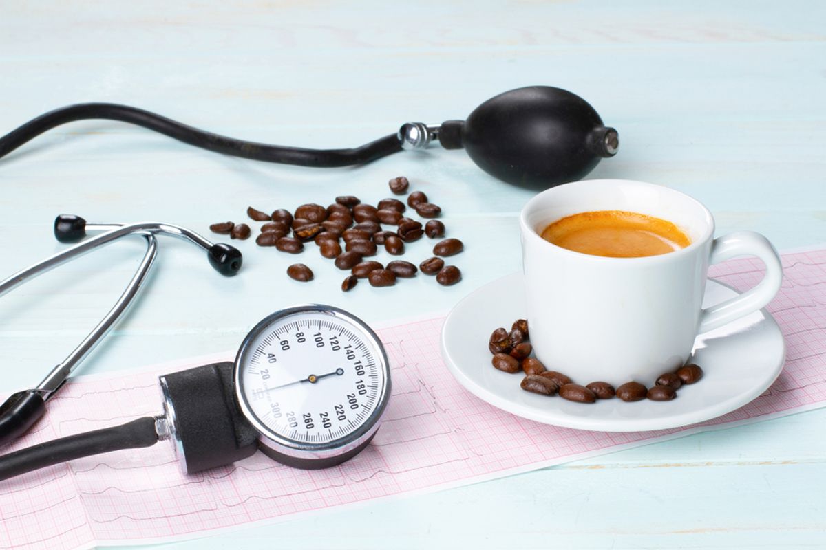 Ilustrasi kopi dan kesehatan jantung