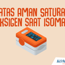 INFOGRAFIK: Batas Aman Saturasi Oksigen, Penting bagi Pasien Isoman