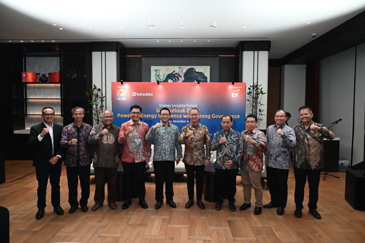 Direktur Manajemen Risiko PGN Eri Surya Kelana dalam acara Energy Insights Forum, Gas Outlook 2026: Powering Energy Resilience with Strong Governance.