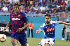 Barcelona Vs Napoli, Bek Blaugrana Waspadai Kecepatan Dries Mertens