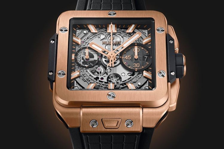 Hublot Square Bang Unico King Gold