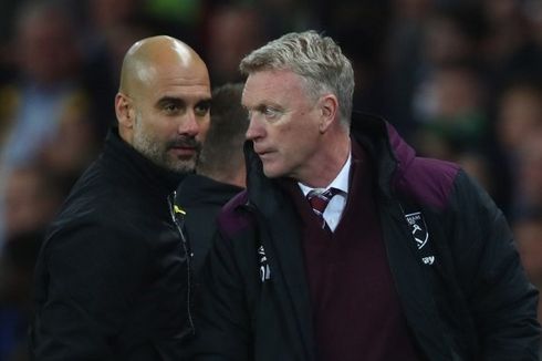 Man City Vs West Ham, David Moyes Adalah 