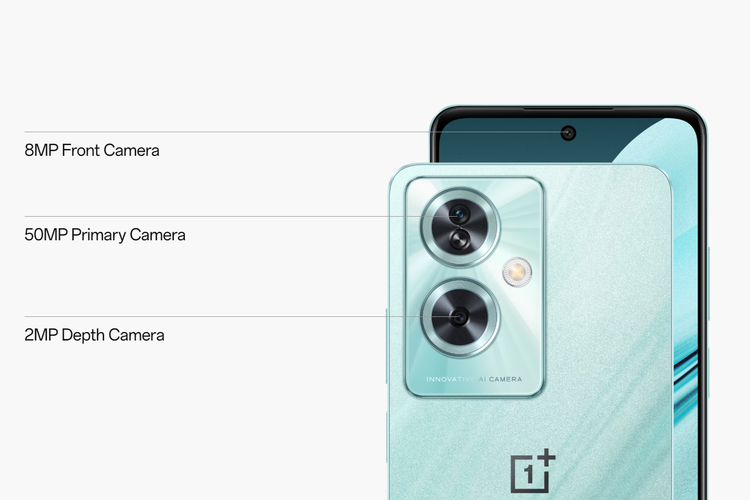 Konfigurasi kamera OnePlus Nord N30 SE 5G.