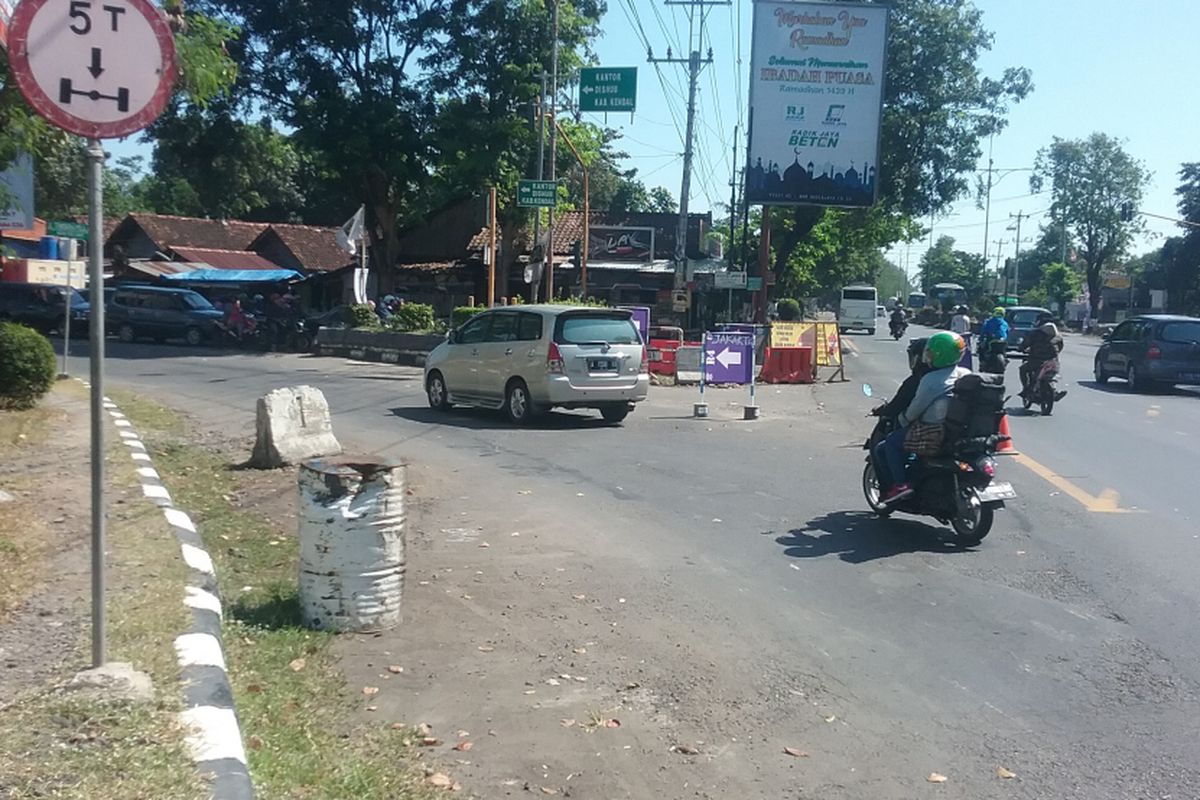 Jalan Tentara Pelajar, Kendal, sebagai jalan alternatif.