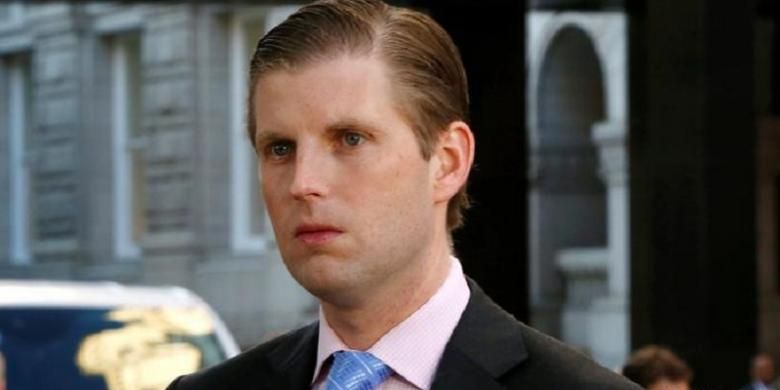 Eric Trump, anak ketiga dari istri pertamanya lama dianggap seperti anak kecil