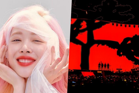 Gelar Konser di Korea Selatan, U2 Tampilkan Wajah Mendiang Sulli