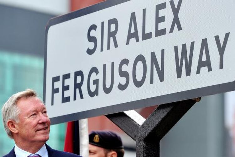 Mantan Manajer Manchester United, Alex Ferguson.