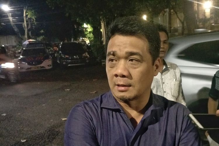 Ketua DPP Partai Gerindra Ahmad Riza Patria saat ditemui di kediaman Prabowo Subianto, Jalan Kertanegara, Jakarta Selatan, Kamis (25/4/2019).