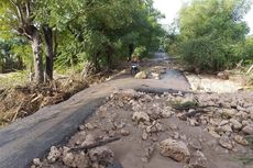 Jalan Negara di Sumbawa Tertimbun Longsor, Akses Sempat Putus