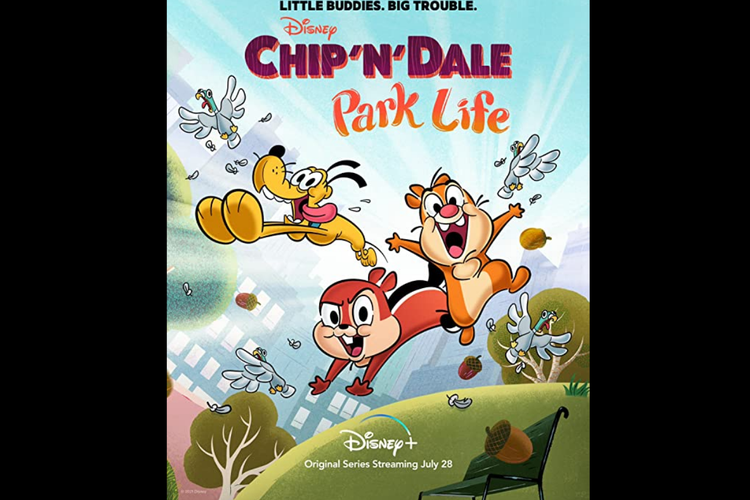 Poster serial Chip 'n' Dale: Park Life.