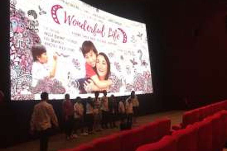 Gala Premier Film Wonderful Life di Plaza Senayan XXI, Senin (10/10/2016)