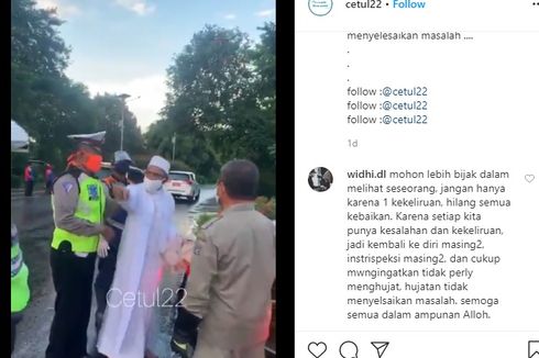Video Umar Assegaf Cekcok dengan Petugas PSBB Viral, Ini 3 Kesalahannya Menurut Polisi