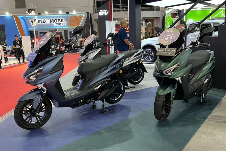 Ilustrasi motor listrik Polytron di PRJ 2025