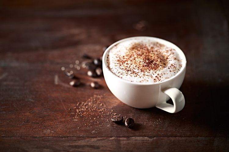 Ilustrasi cocoa coffee