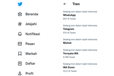 WhatsApp Error, Pengguna Berpindah ke Telegram