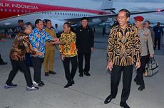 Jokowi Tiba di Papua, Disambut Bahlil hingga Budi Gunawan 