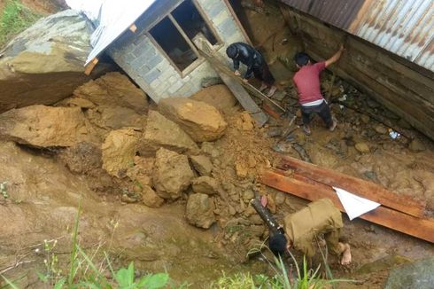 Banjir dan Longsor di Solok, Satu Warga Tewas dan 1.050 Rumah Terendam